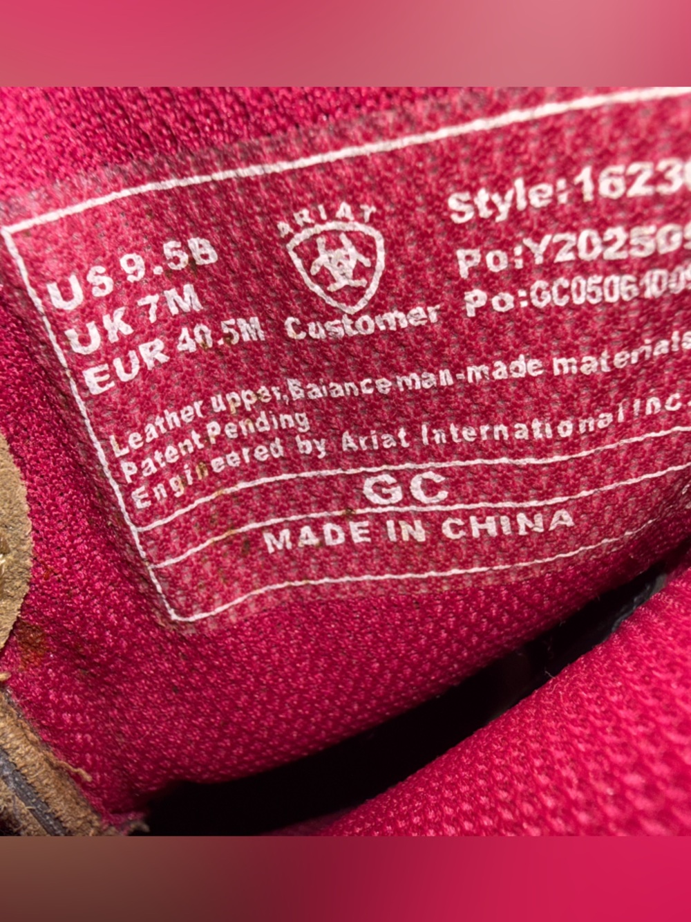 Ariat cowboy boots - Picture 10 of 12